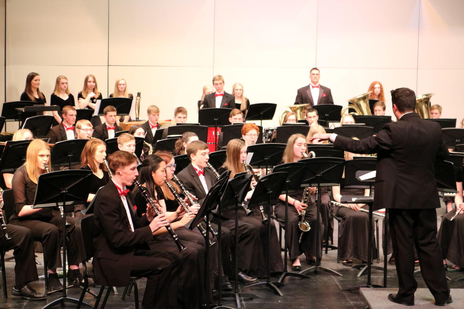 POPS clarinet section
